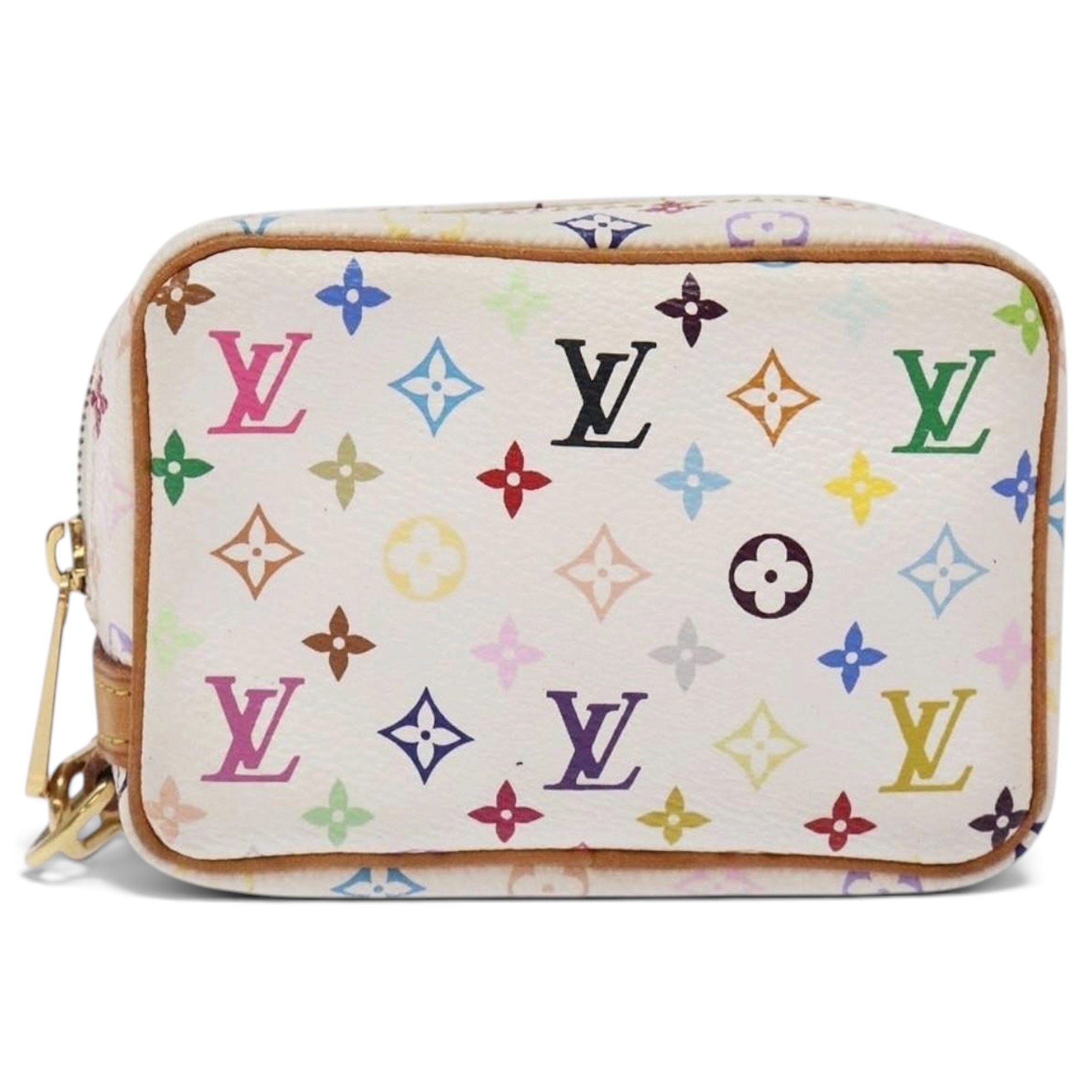 Leather vanity case