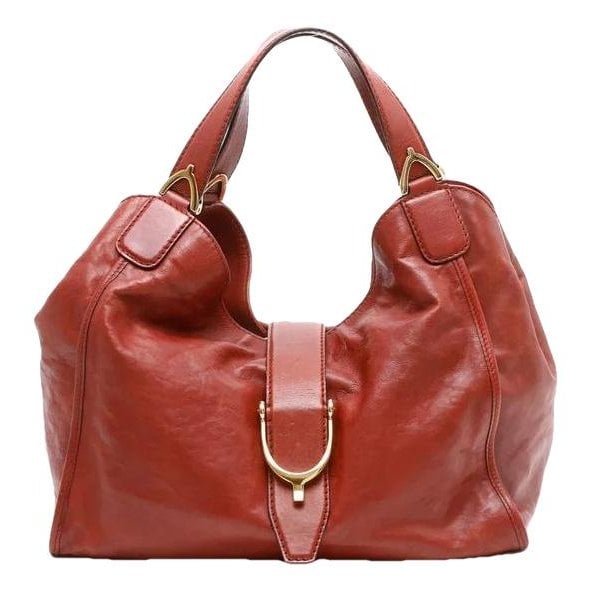 Stirrup leather handbag