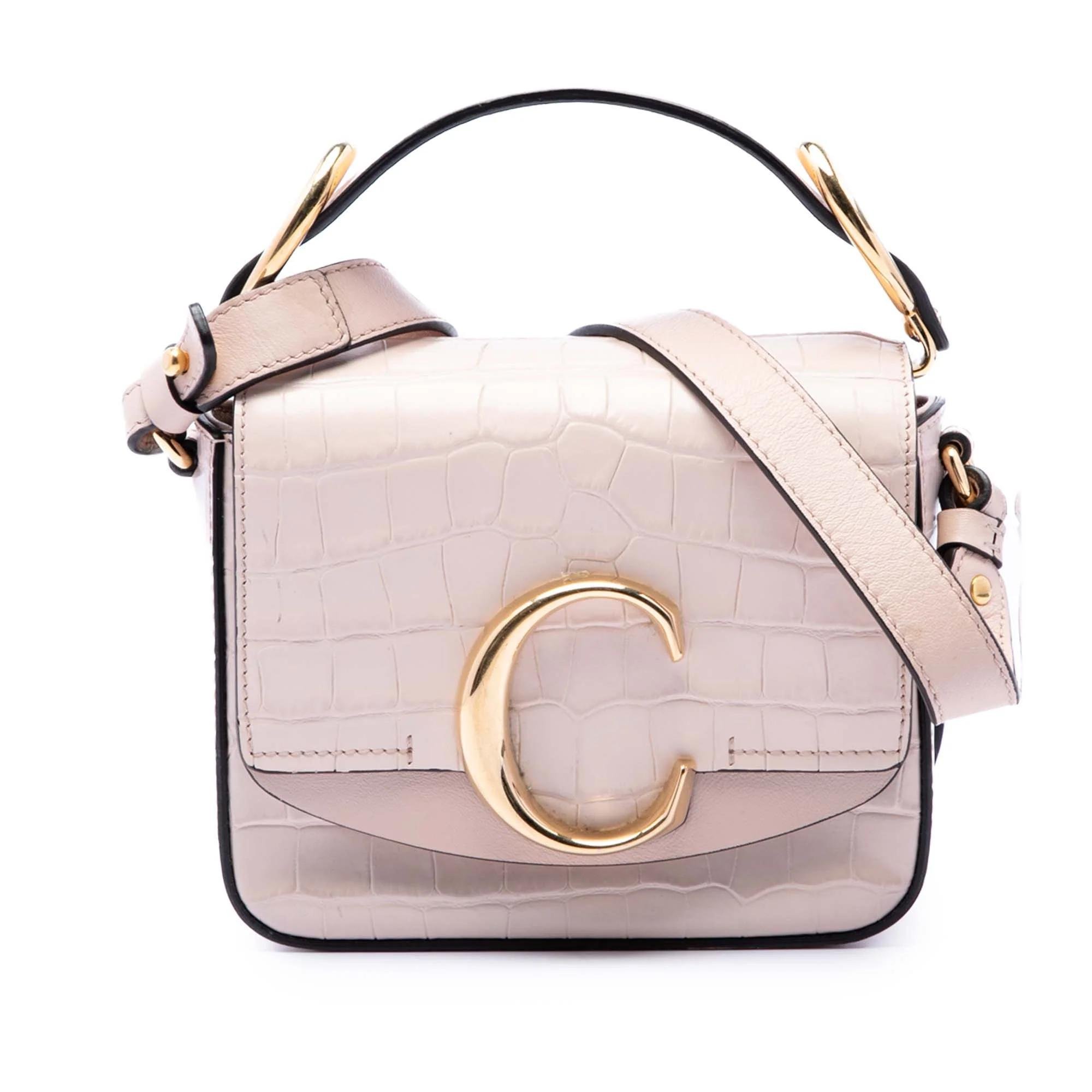 C pony-style calfskin handbag