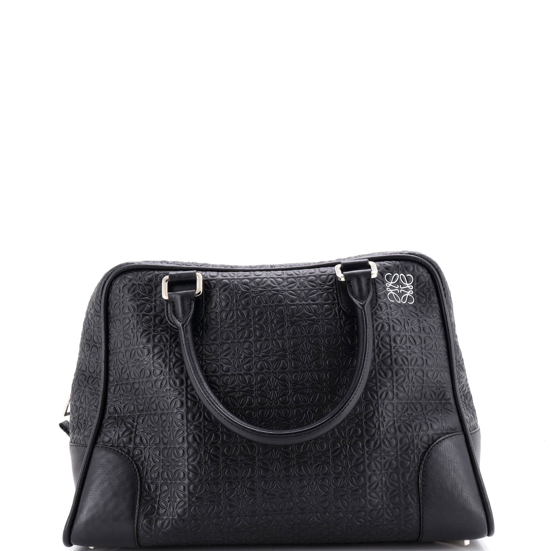 Amazona 75 Bag Anagram Embossed Leather Large
