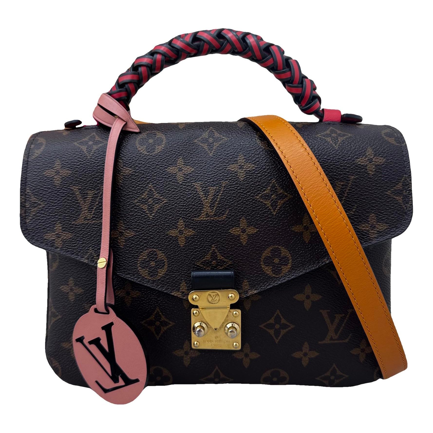 Metis leather handbag