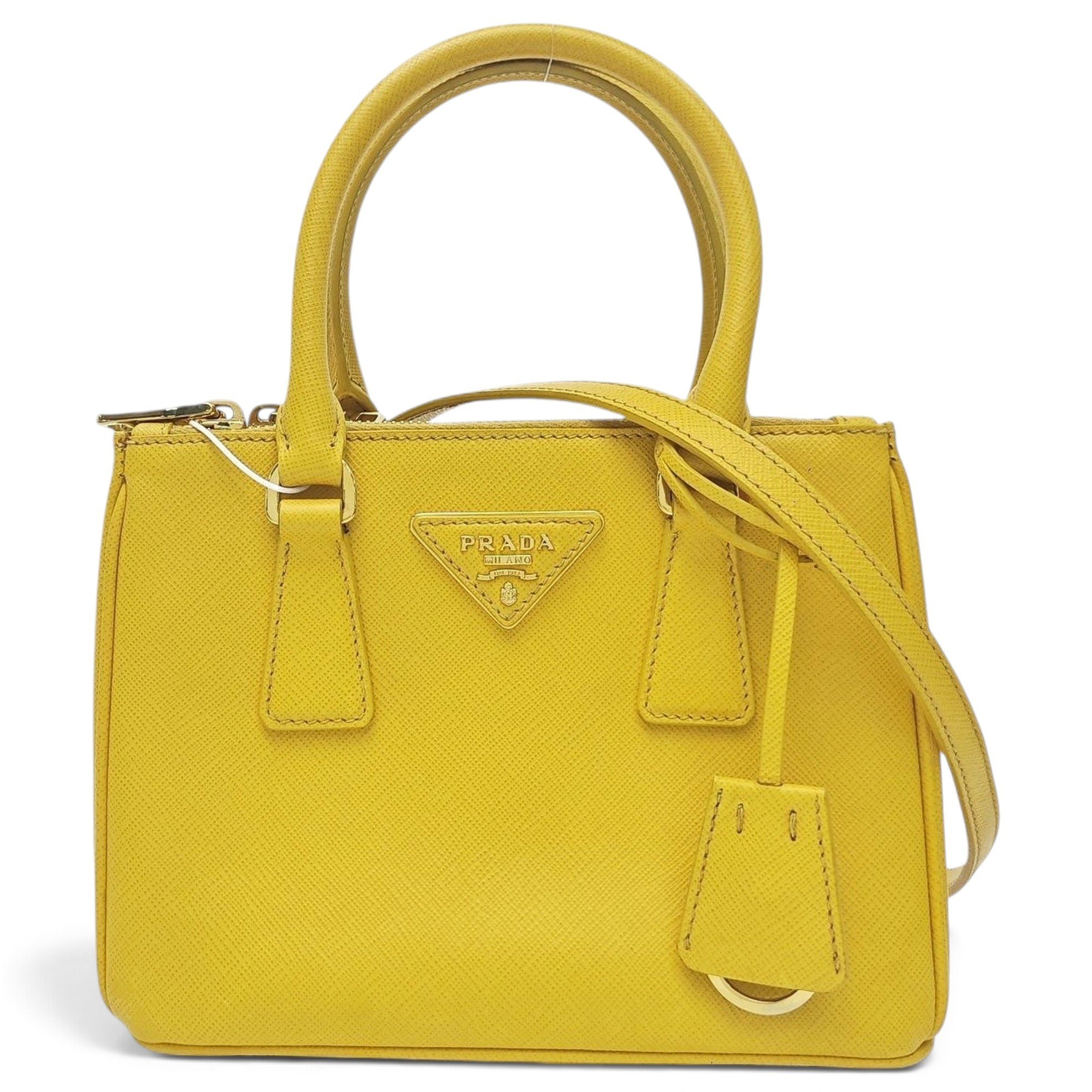 Galleria leather handbag