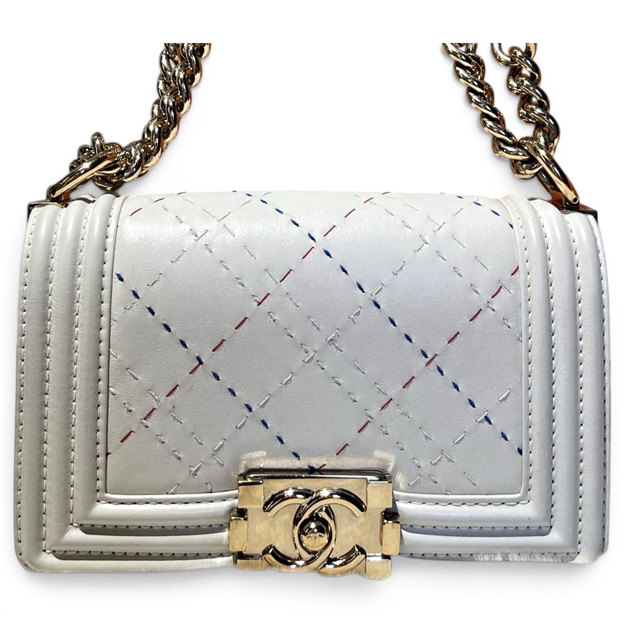 Boy leather crossbody bag