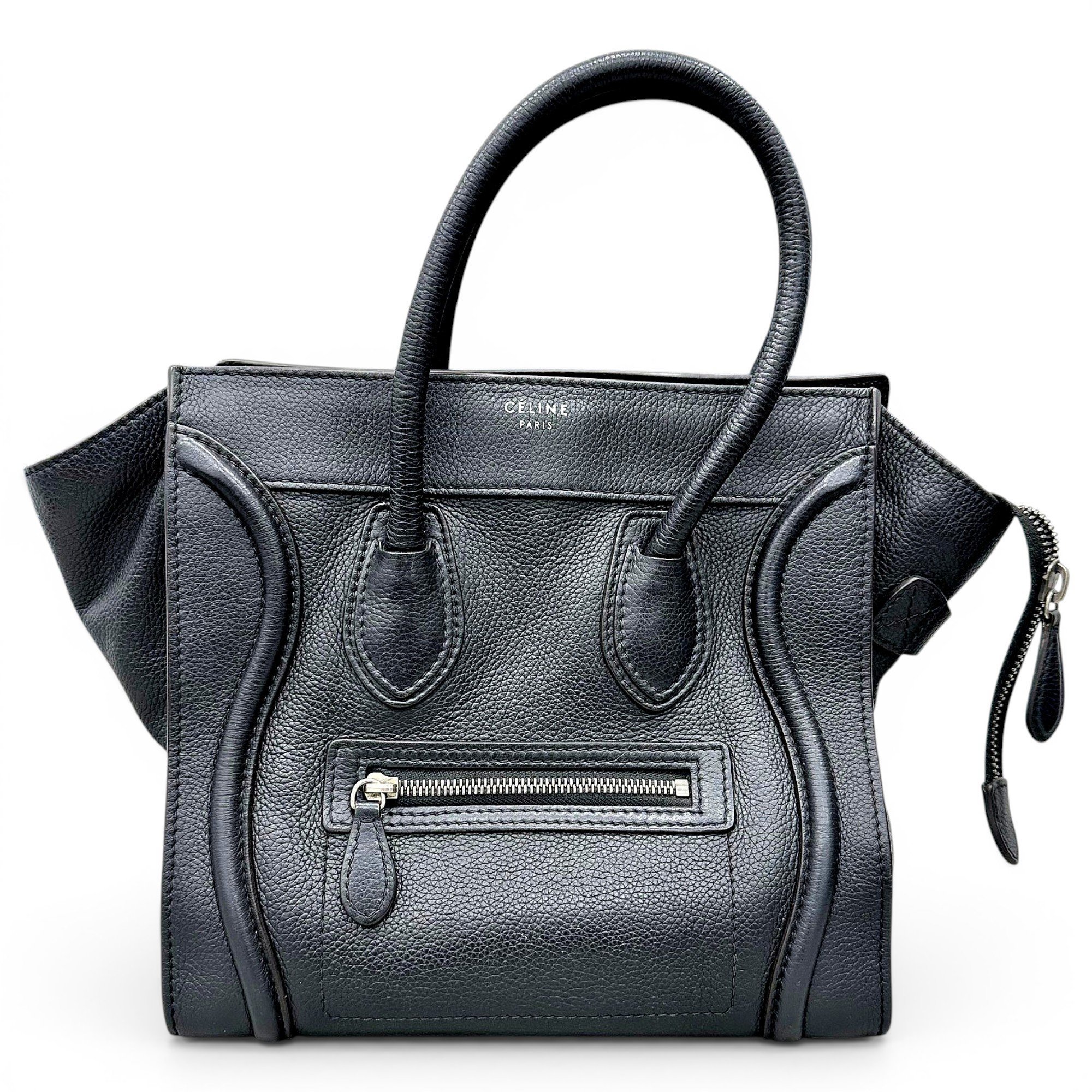 Luggage leather handbag