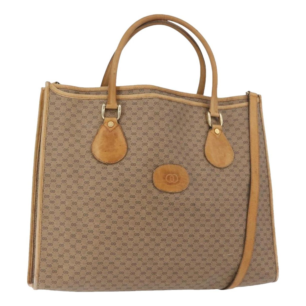 Leather tote