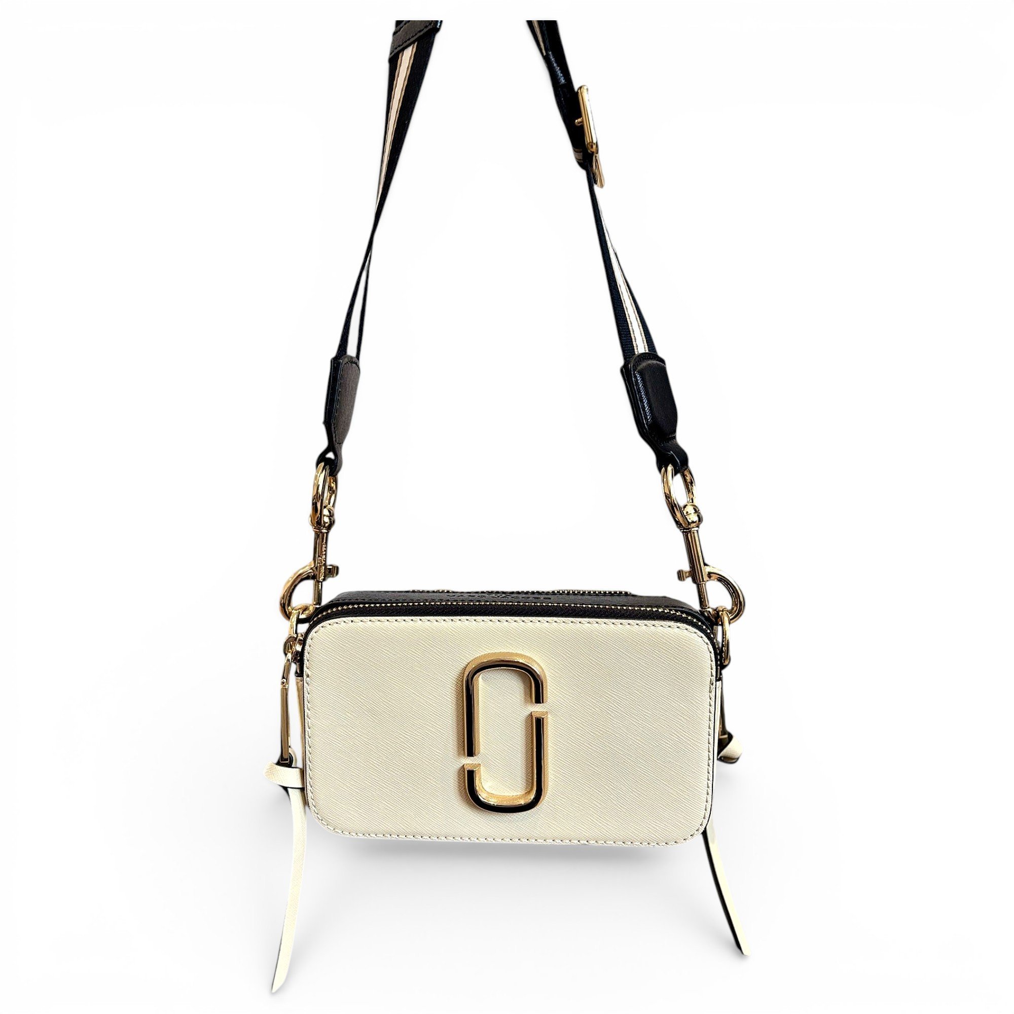 Snapshot leather crossbody bag