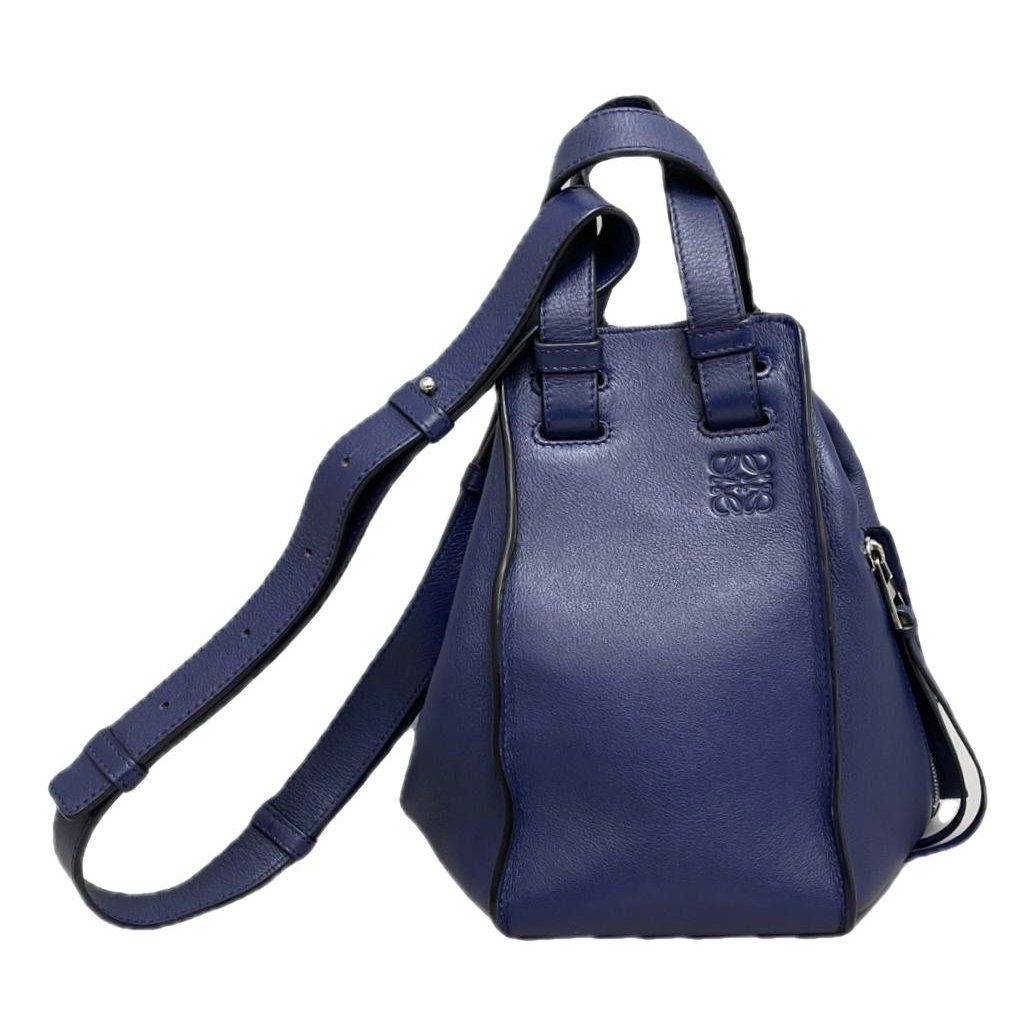 Hammock leather handbag