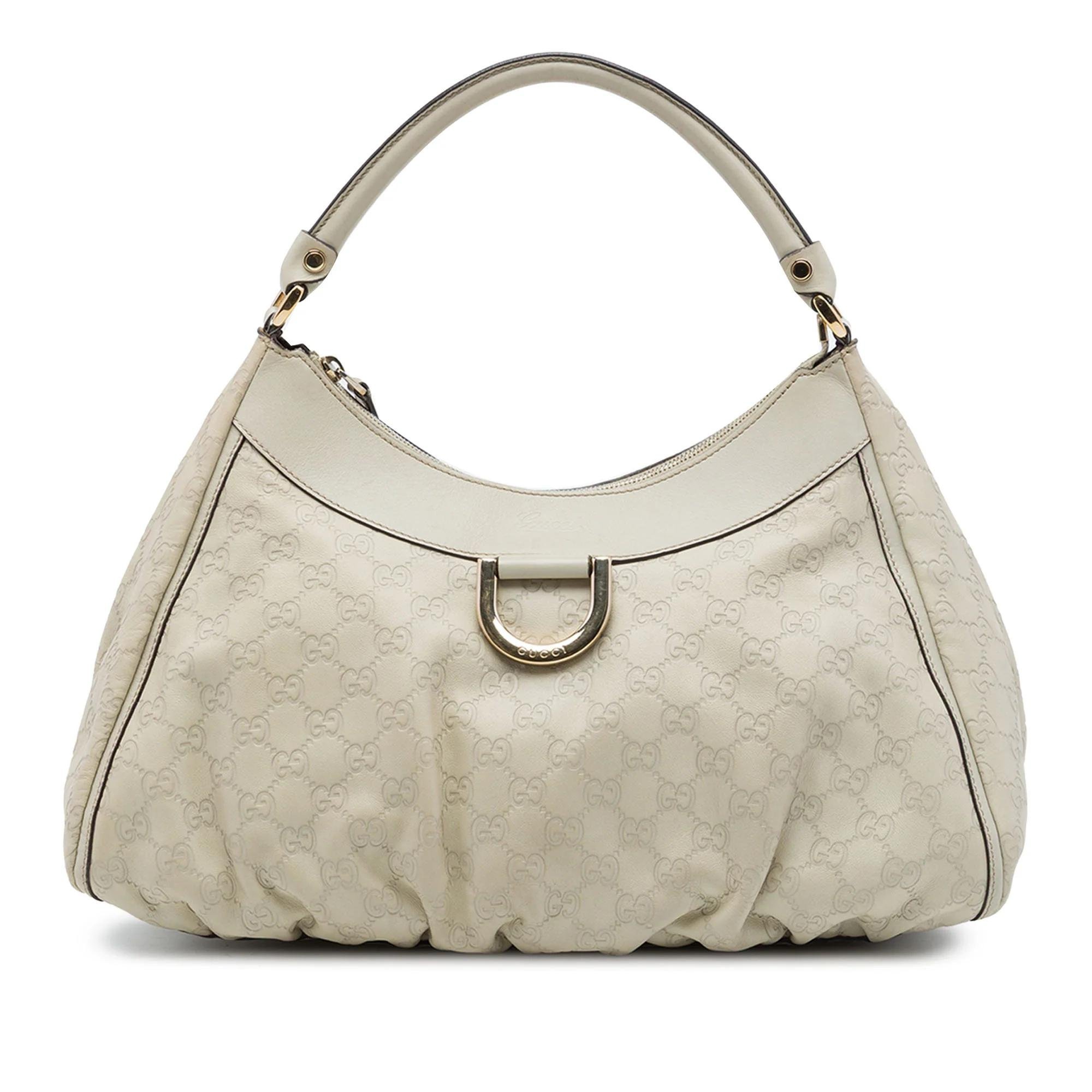 D-Ring pony-style calfskin handbag