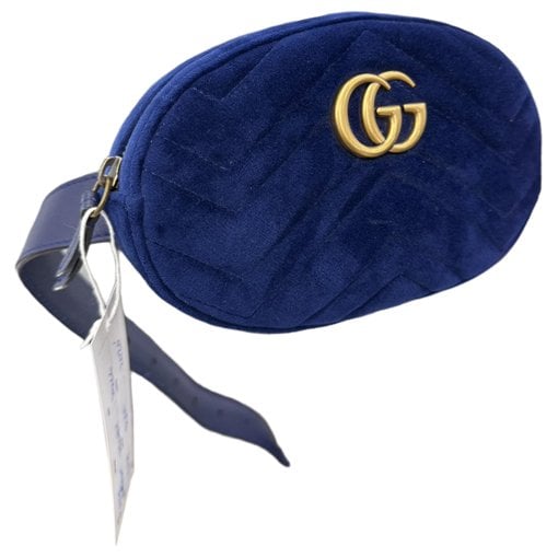 Velvet clutch bag