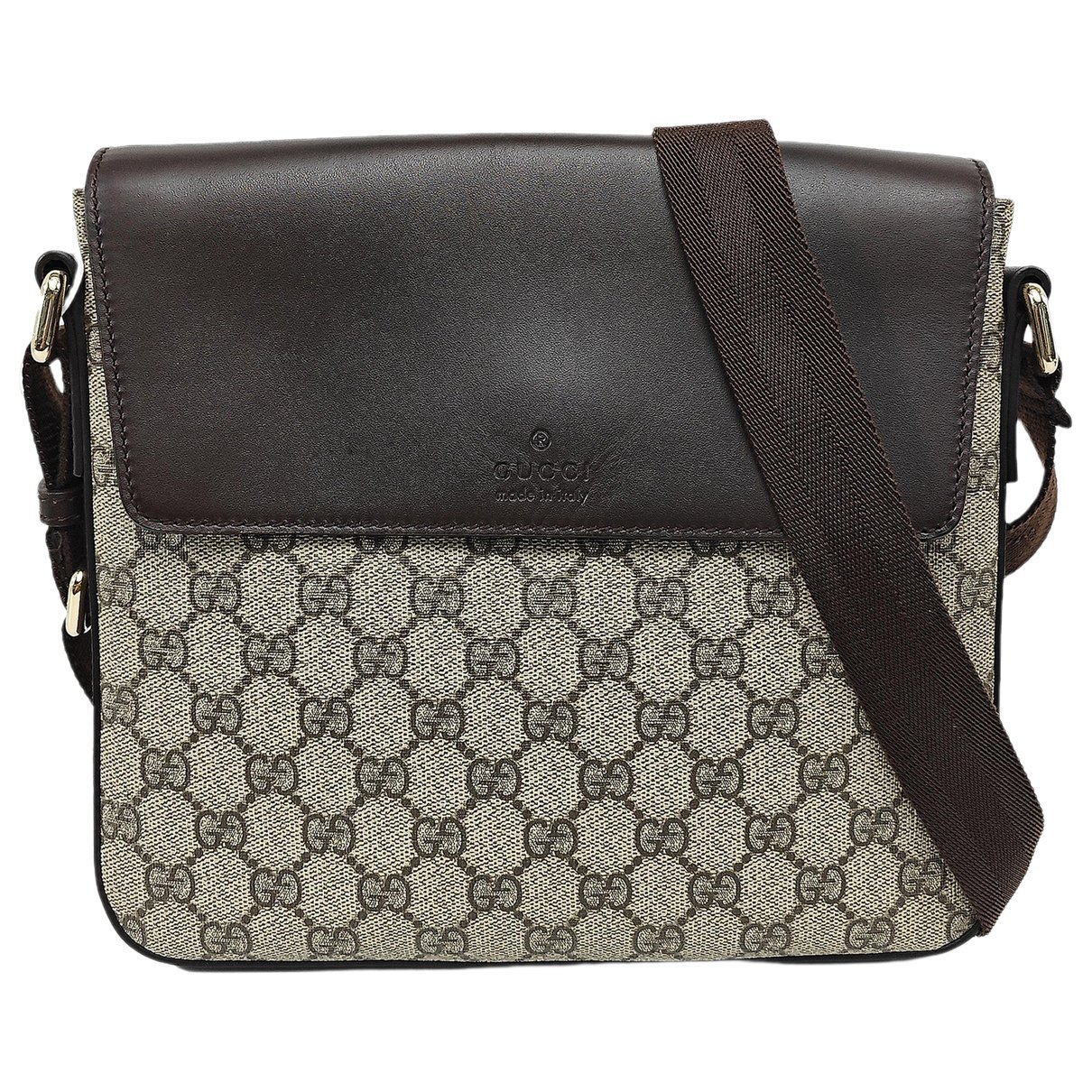 Leather crossbody bag