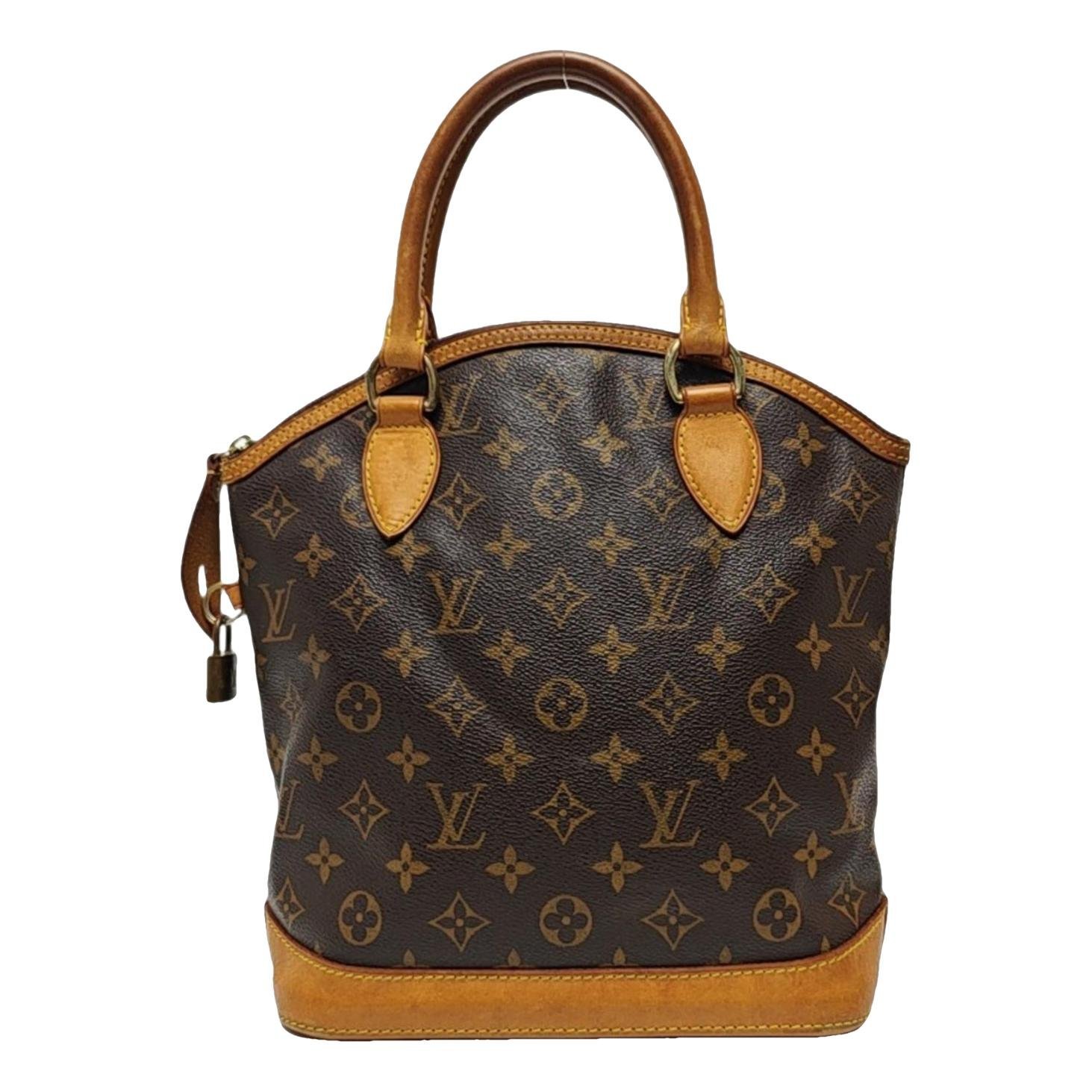 Lockit leather handbag