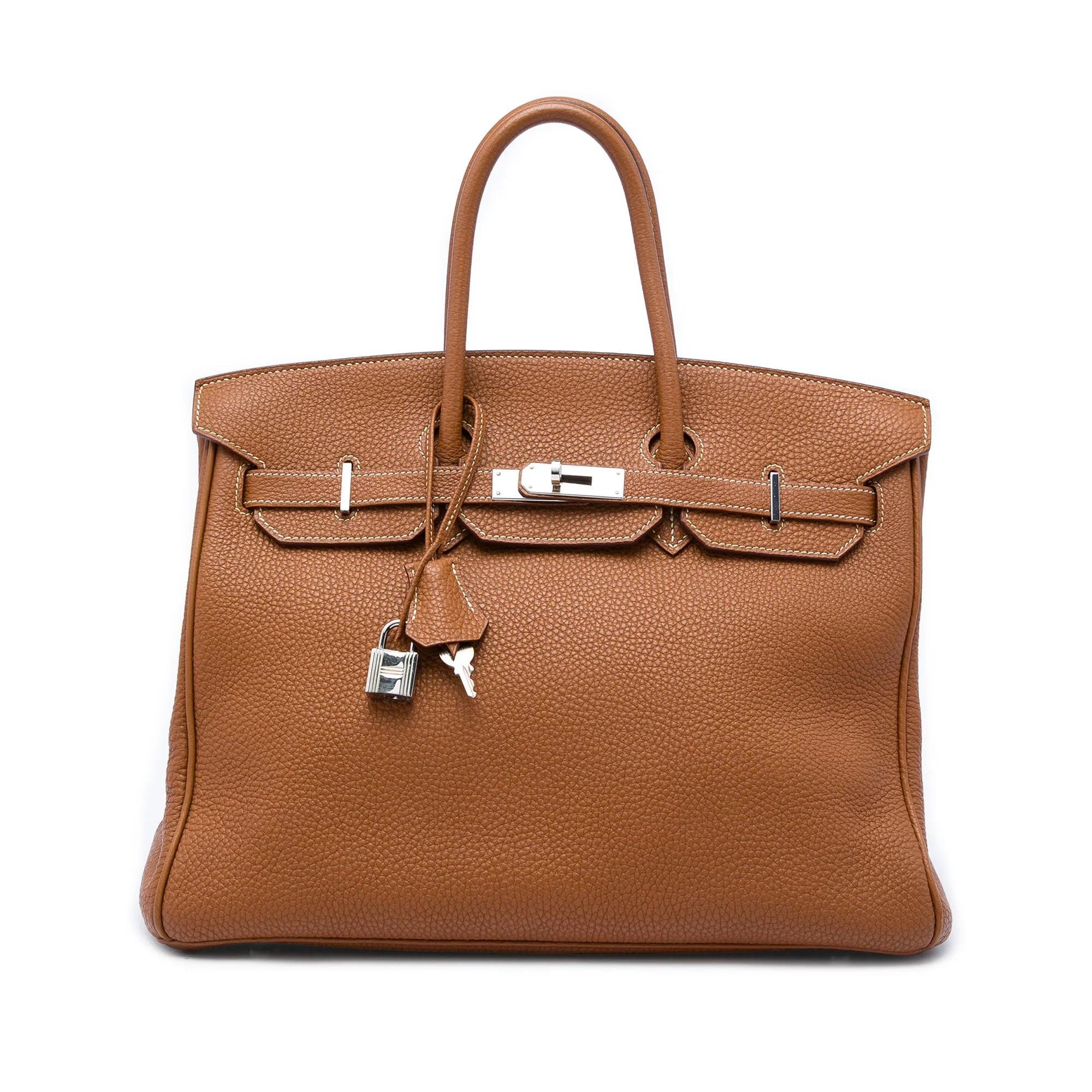 Birkin Shoulder pony-style calfskin handbag