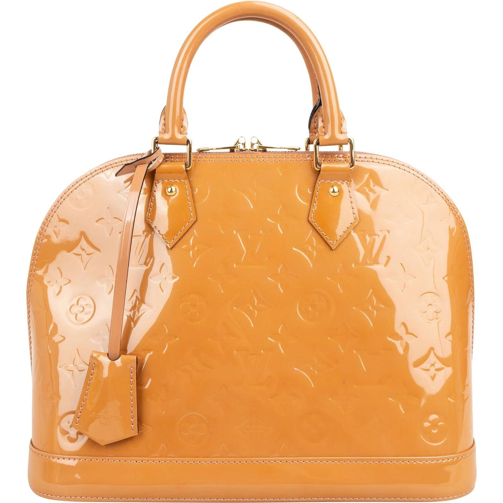 Alma patent leather handbag
