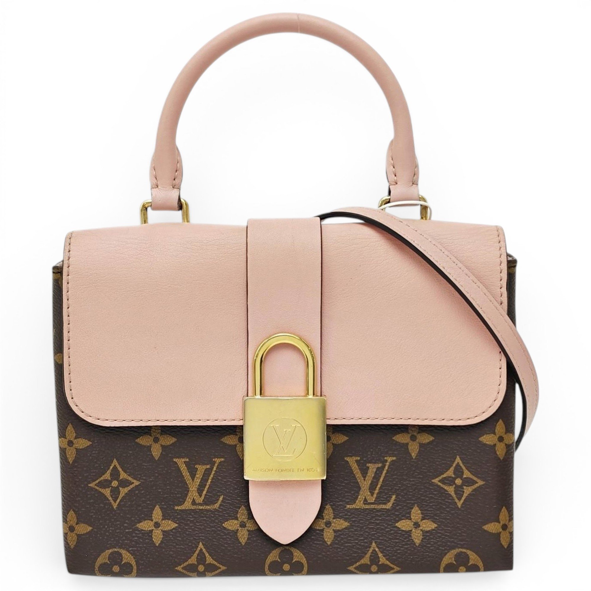 Locky BB leather handbag