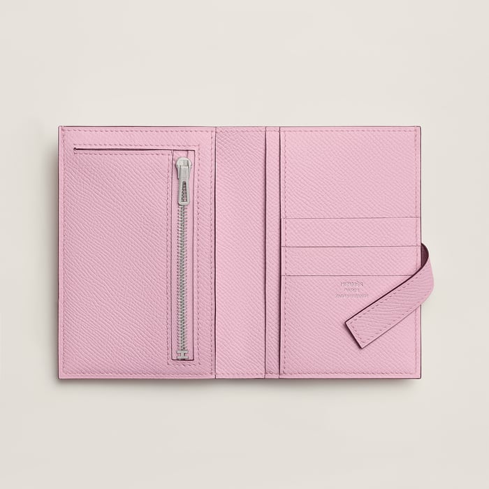 Mauve Sylvestre New H Passant Compact Wallet