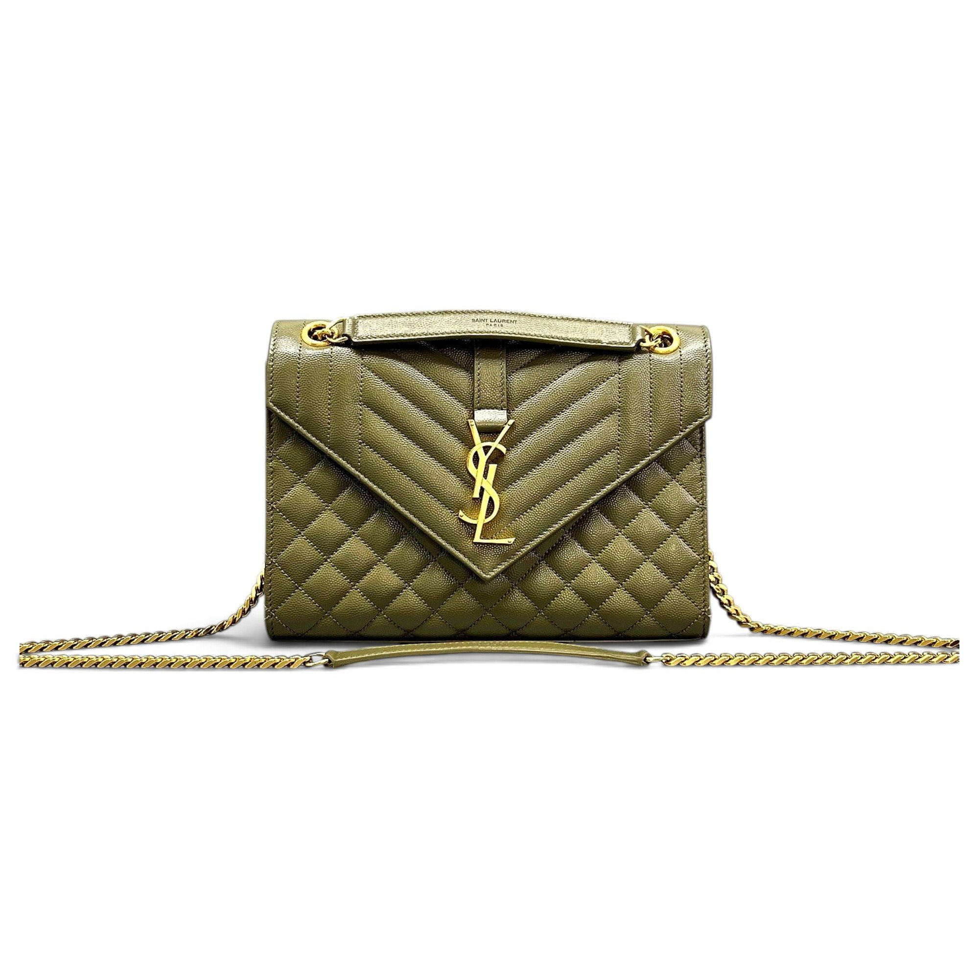 Collége monogramme leather handbag