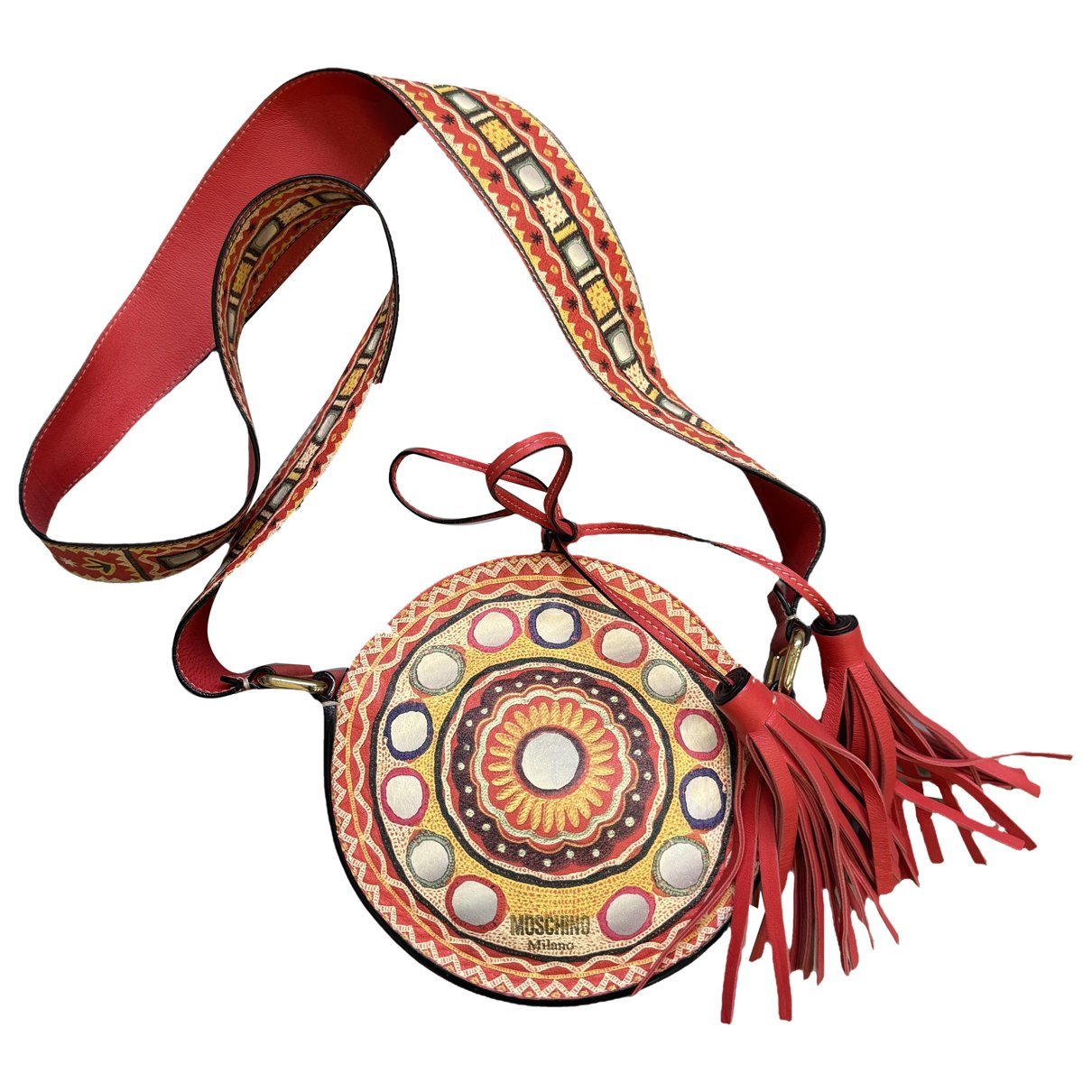 Leather crossbody bag