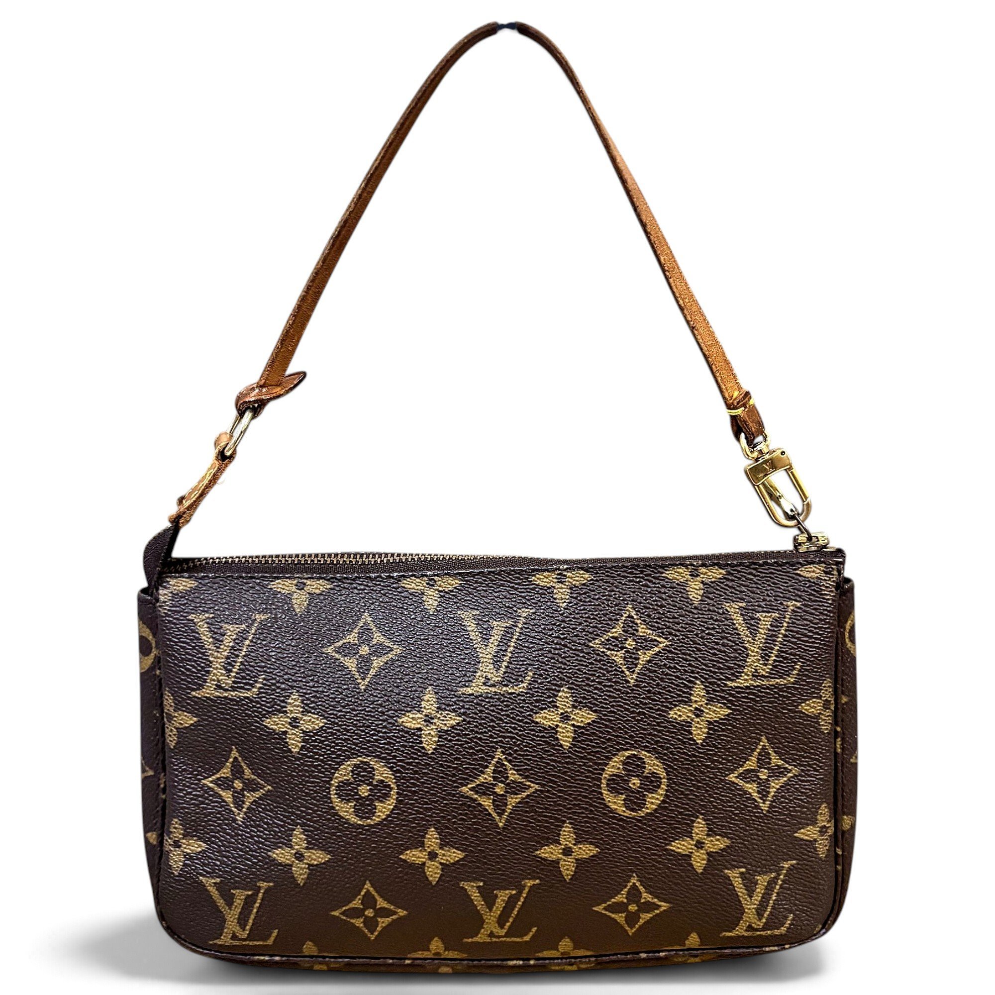 Pochette Accessoire leather handbag