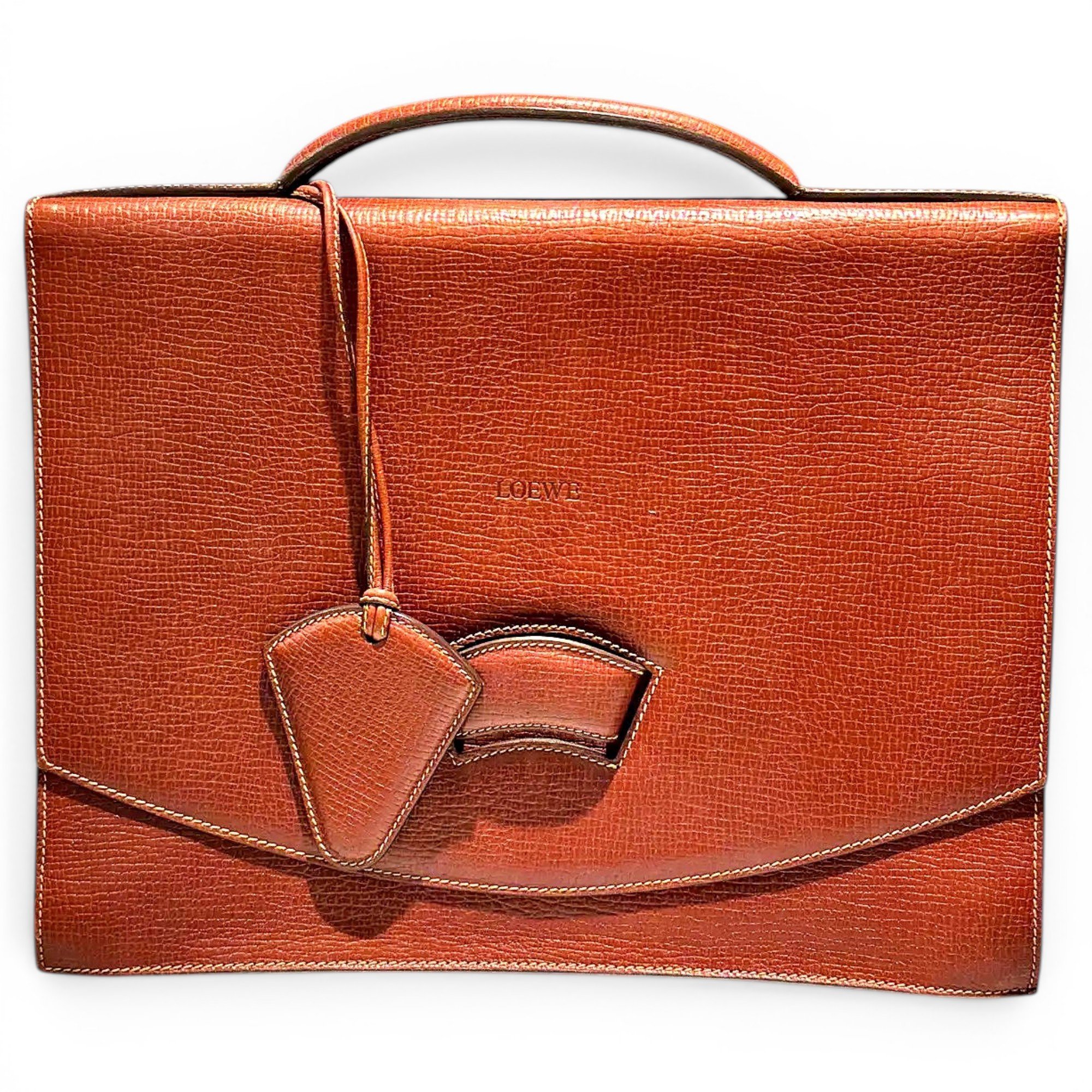 Barcelona leather handbag