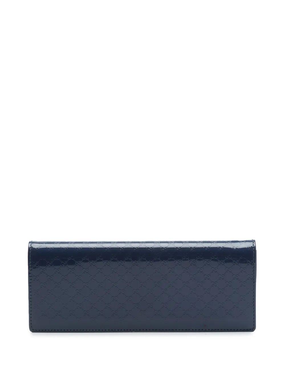 2016-2026 Microguccissima Patent Broadway clutch bag