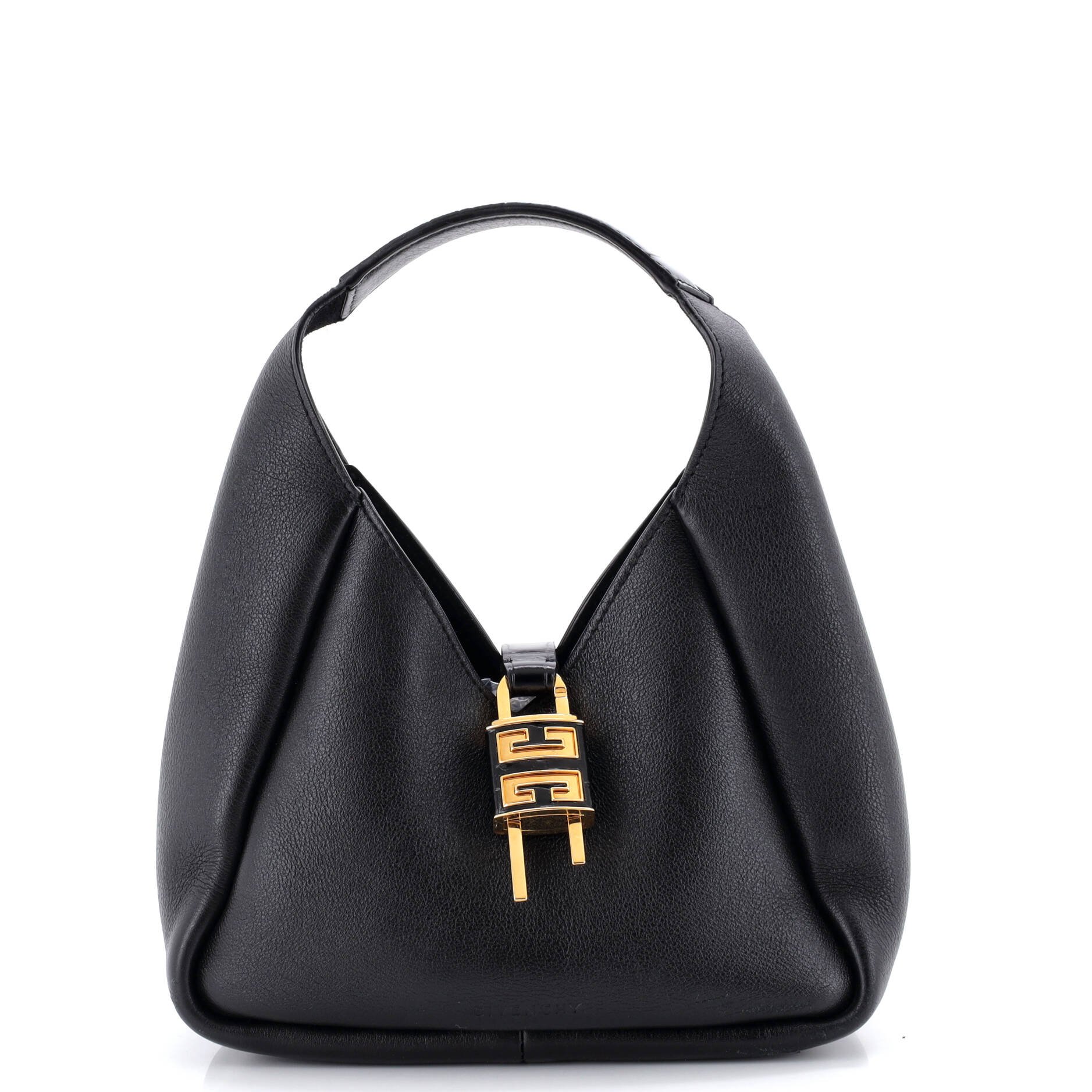 Givenchy Padlock Hobo Leather Mini