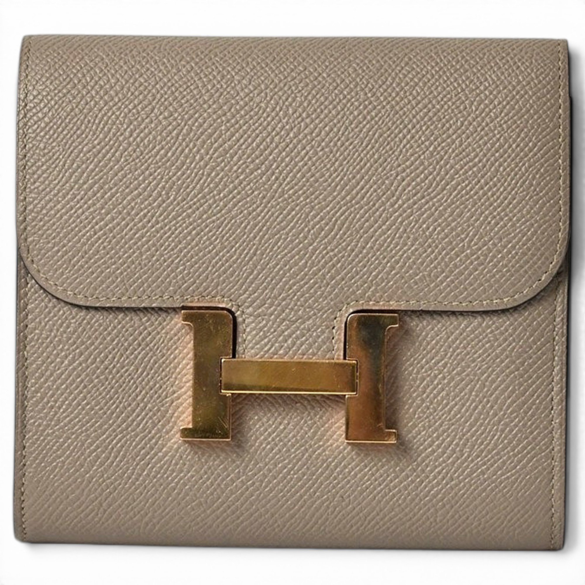 Constance leather clutch bag