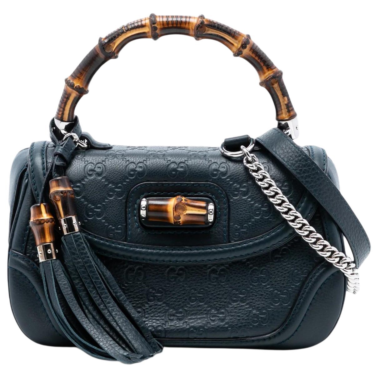 Bamboo leather satchel