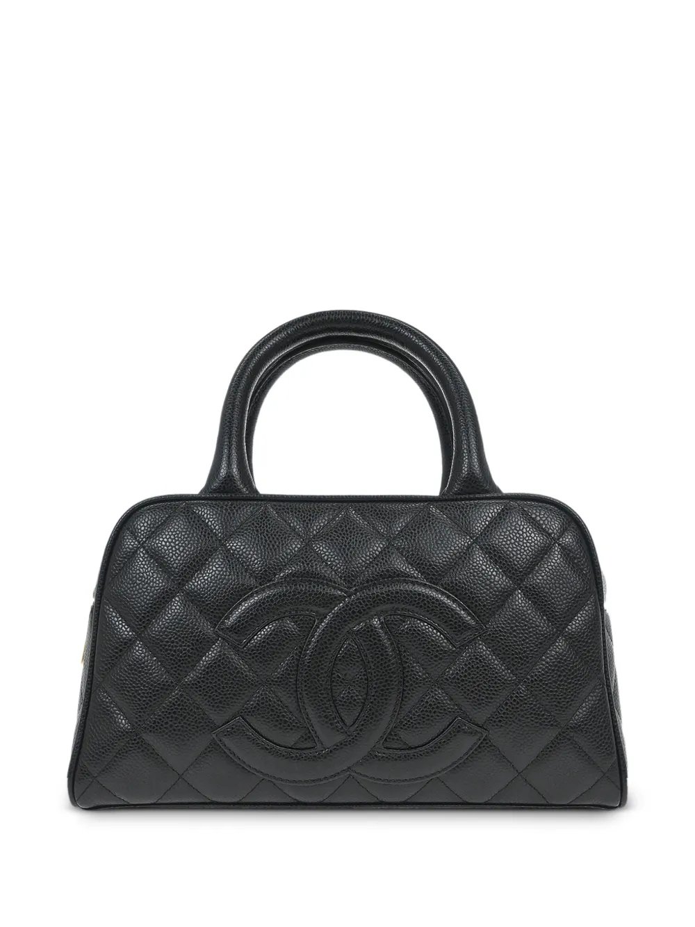 2003 Caviar leather bowling tote bag