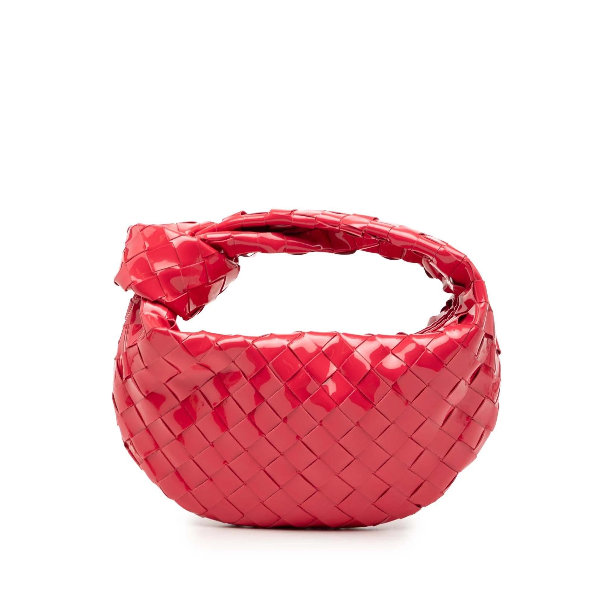 Jodie patent leather handbag
