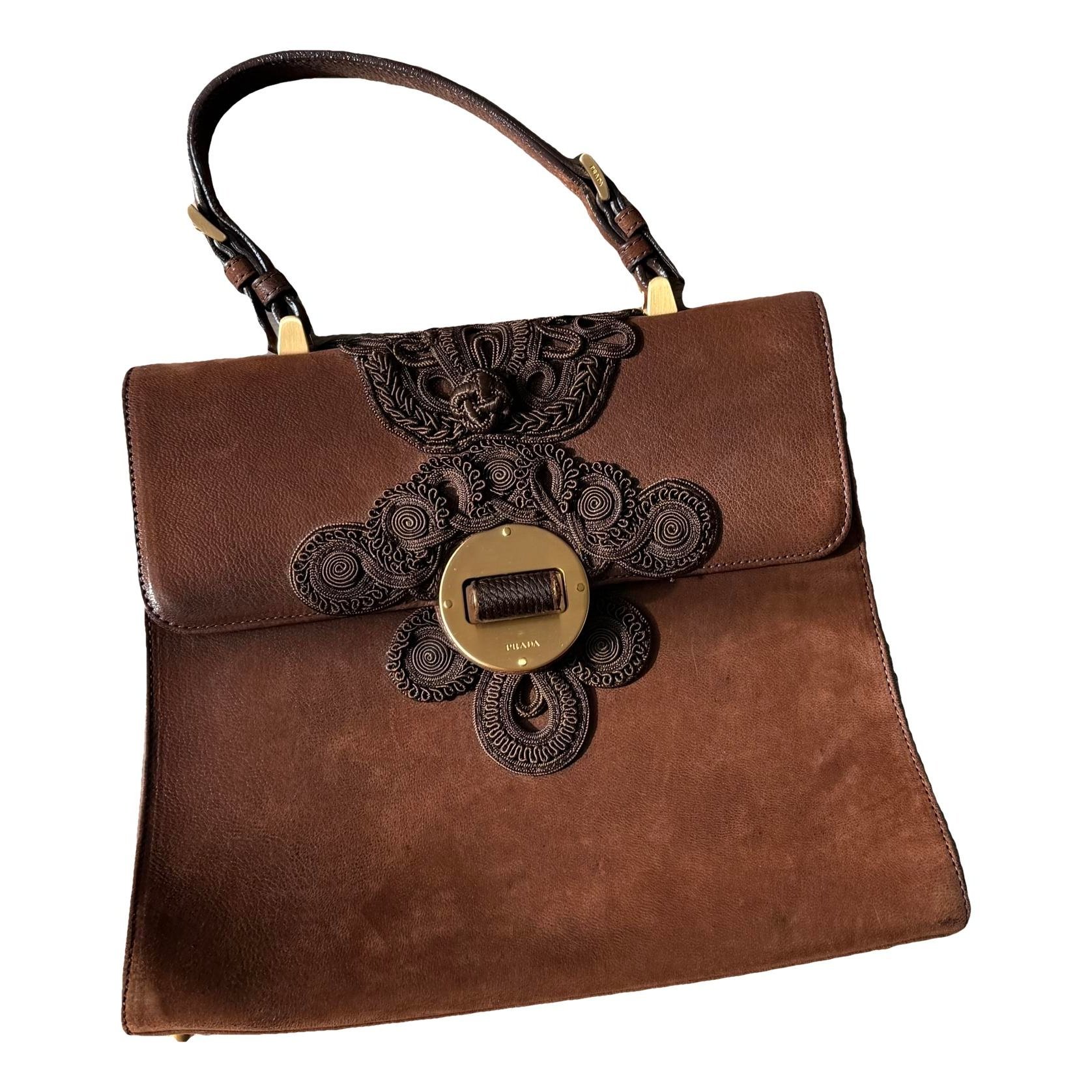 Leather handbag