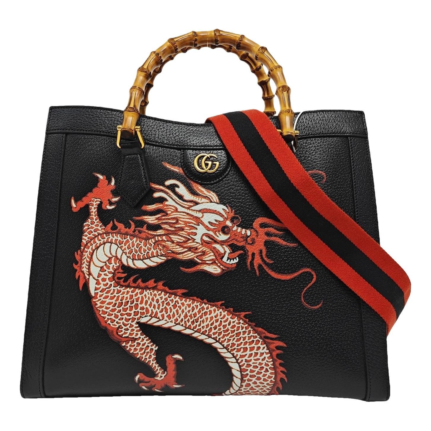 Diana Bamboo leather tote