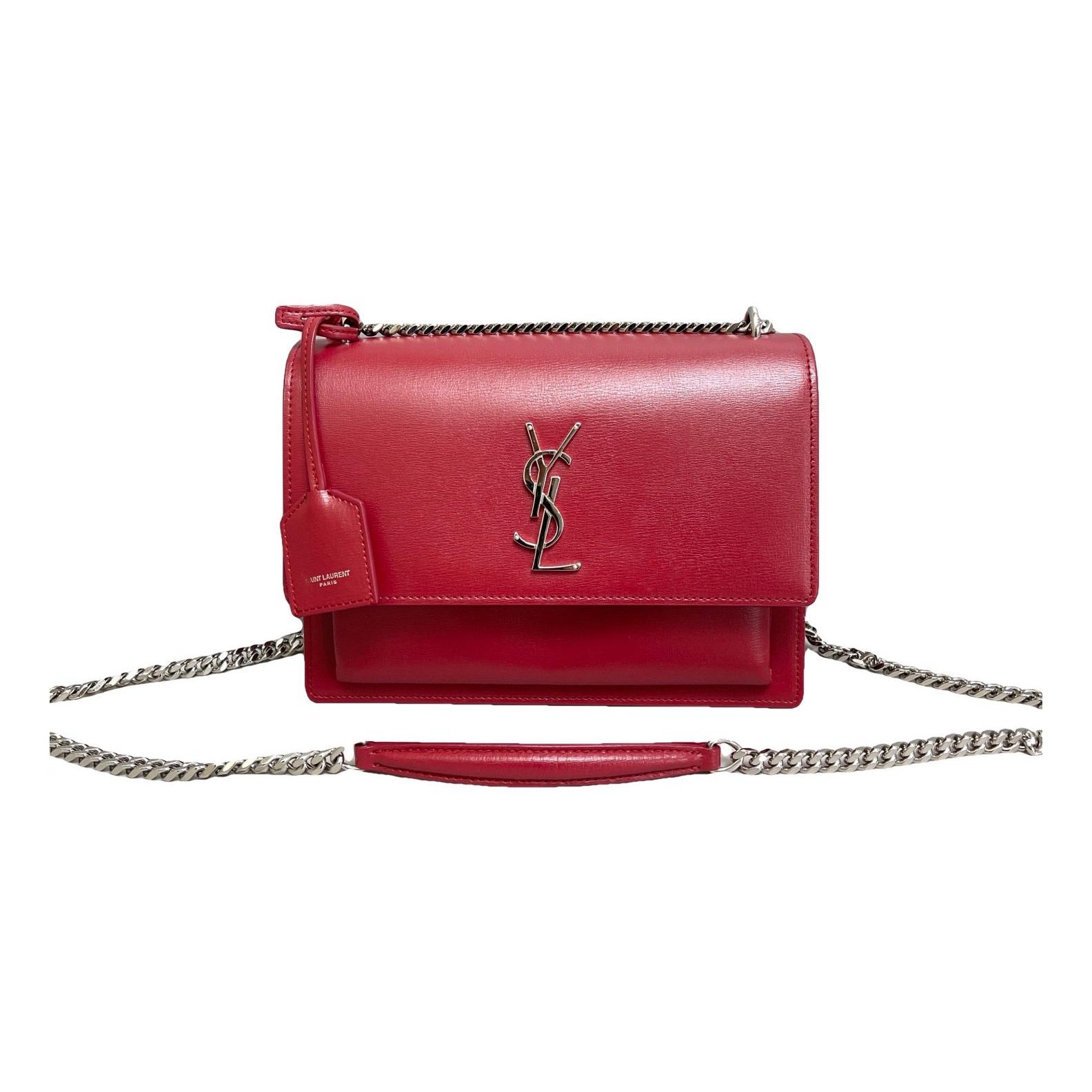 Sunset leather crossbody bag