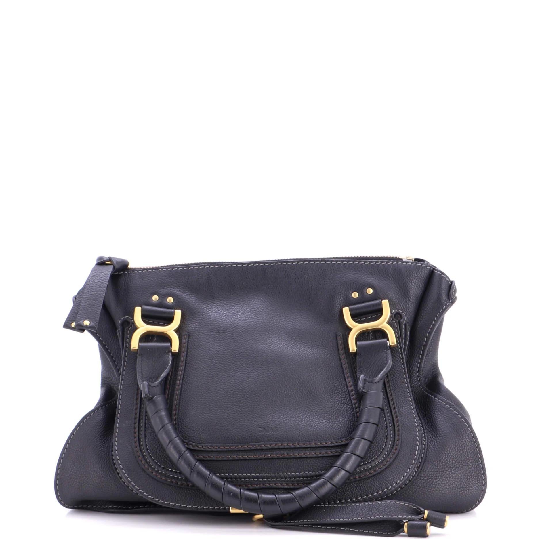 Leather handbag