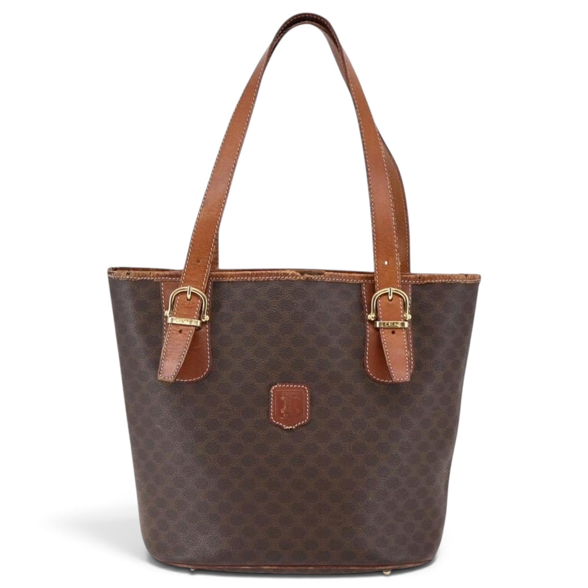 Leather tote