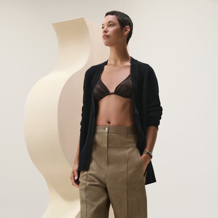 Noir Long Cardigan