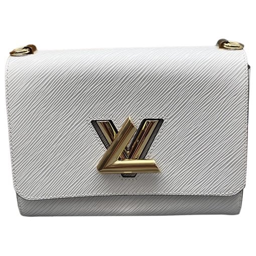 Twist leather crossbody bag