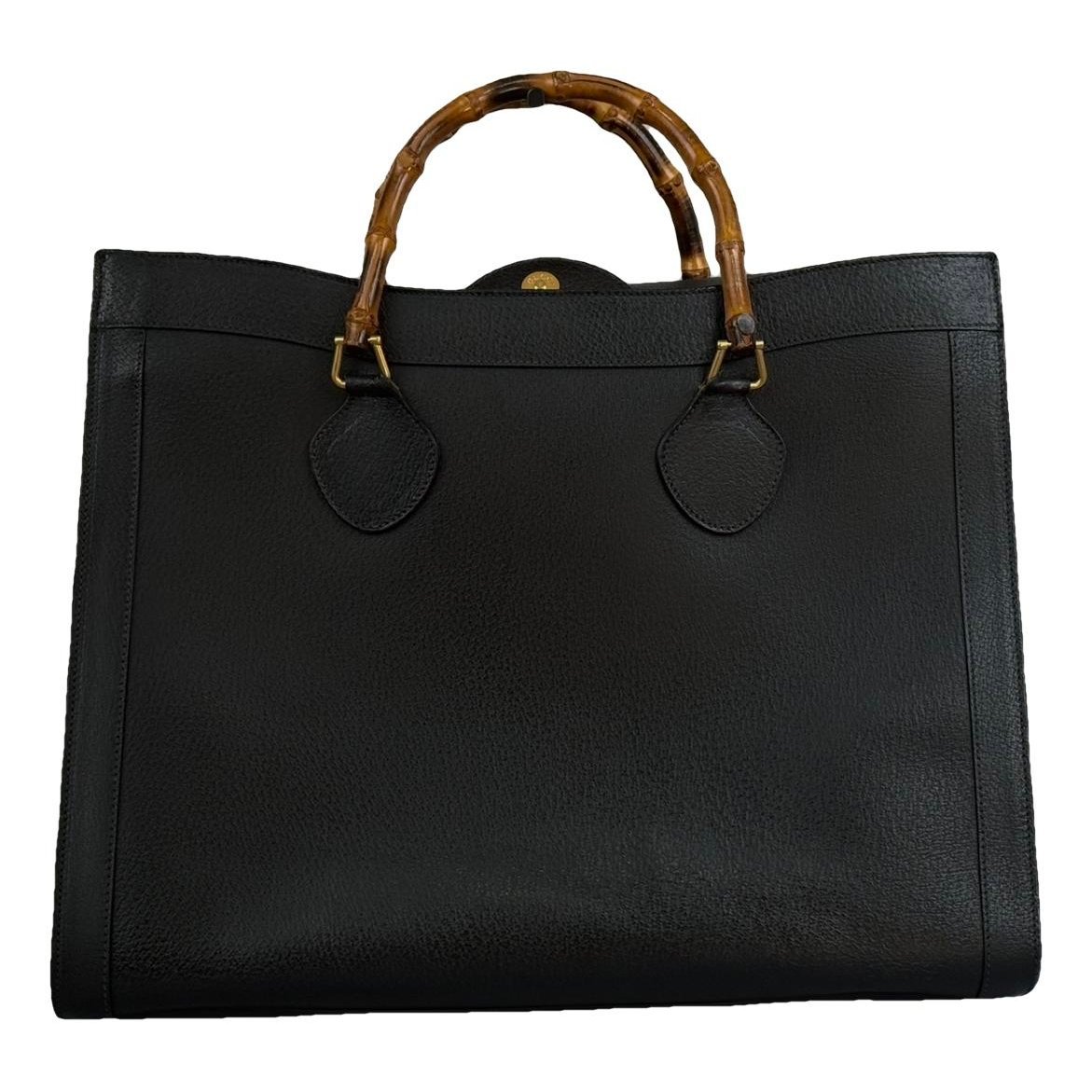 Diana Bamboo leather tote
