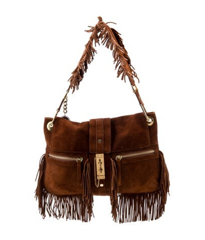 Lanvin Suede Hobo