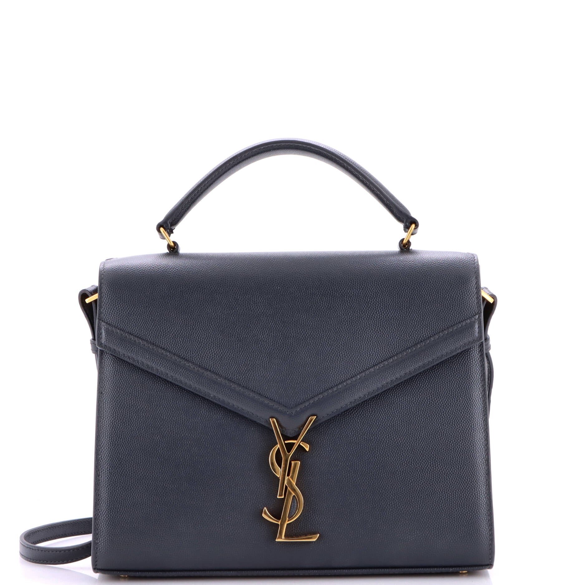 Cassandra Top Handle Bag Leather Medium