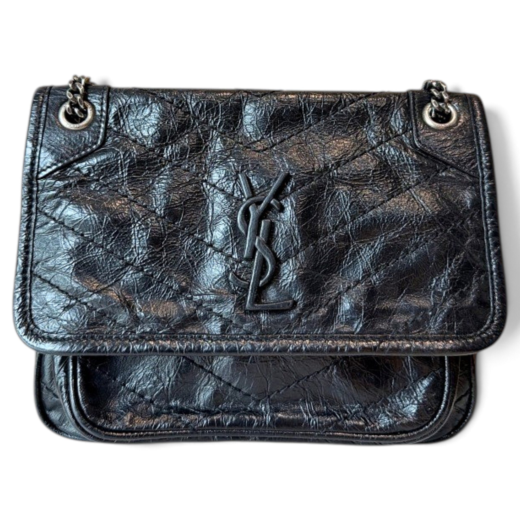 Niki leather crossbody bag