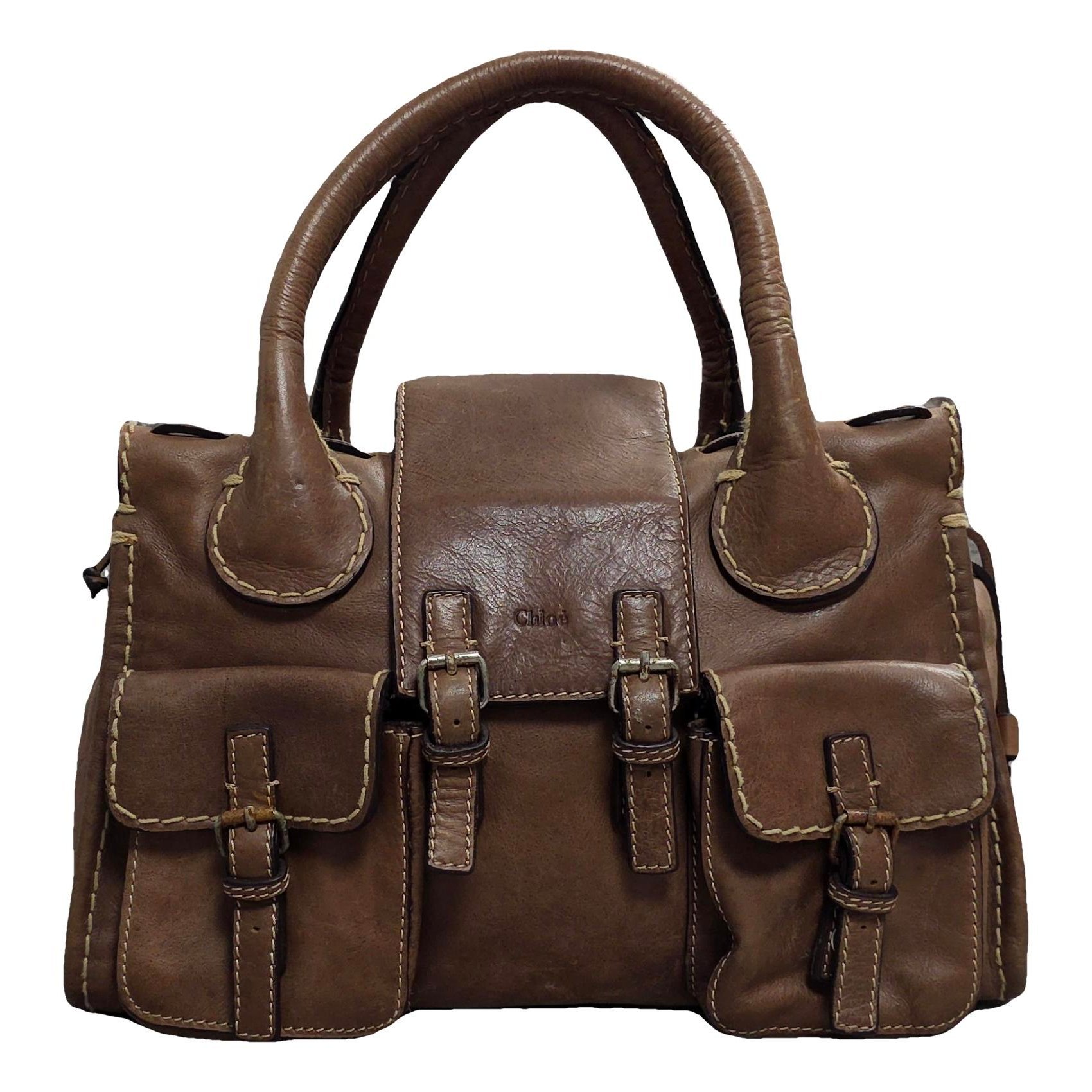 Edith leather handbag