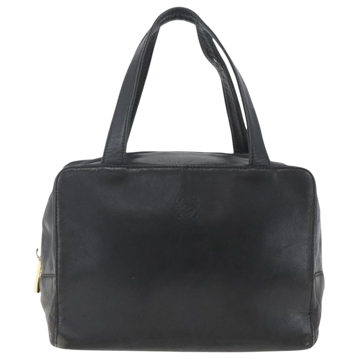 Anagram leather handbag