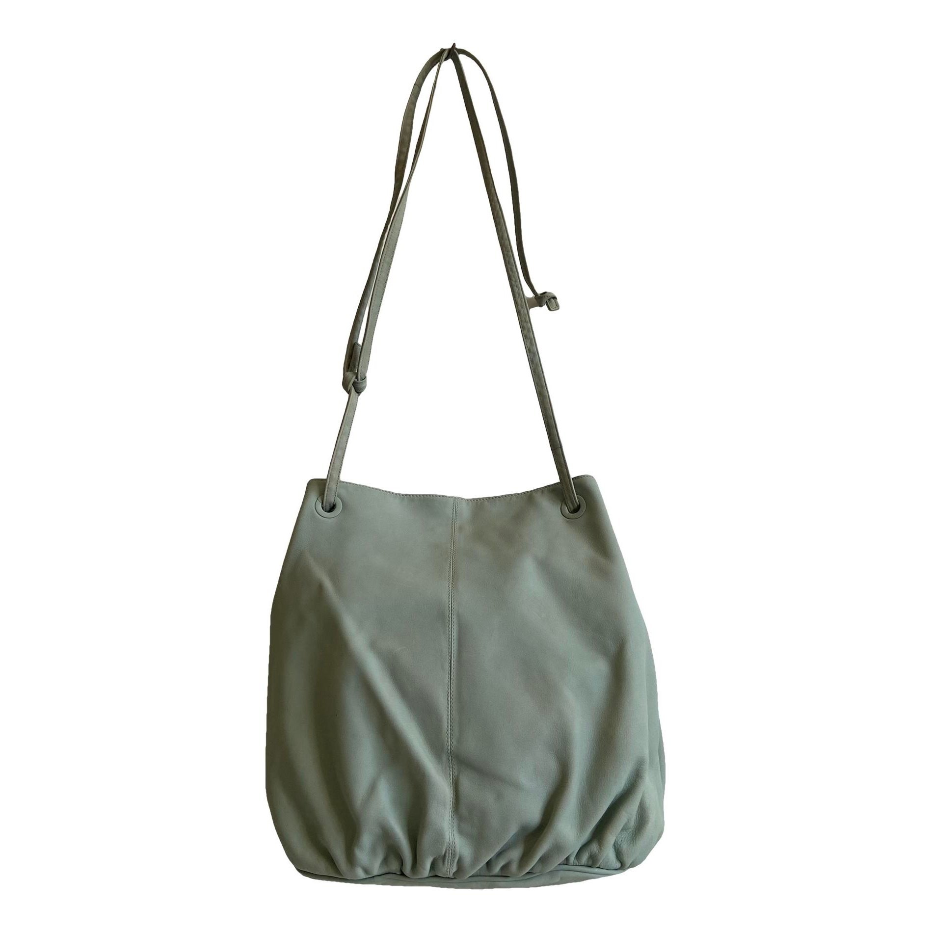 Leather tote