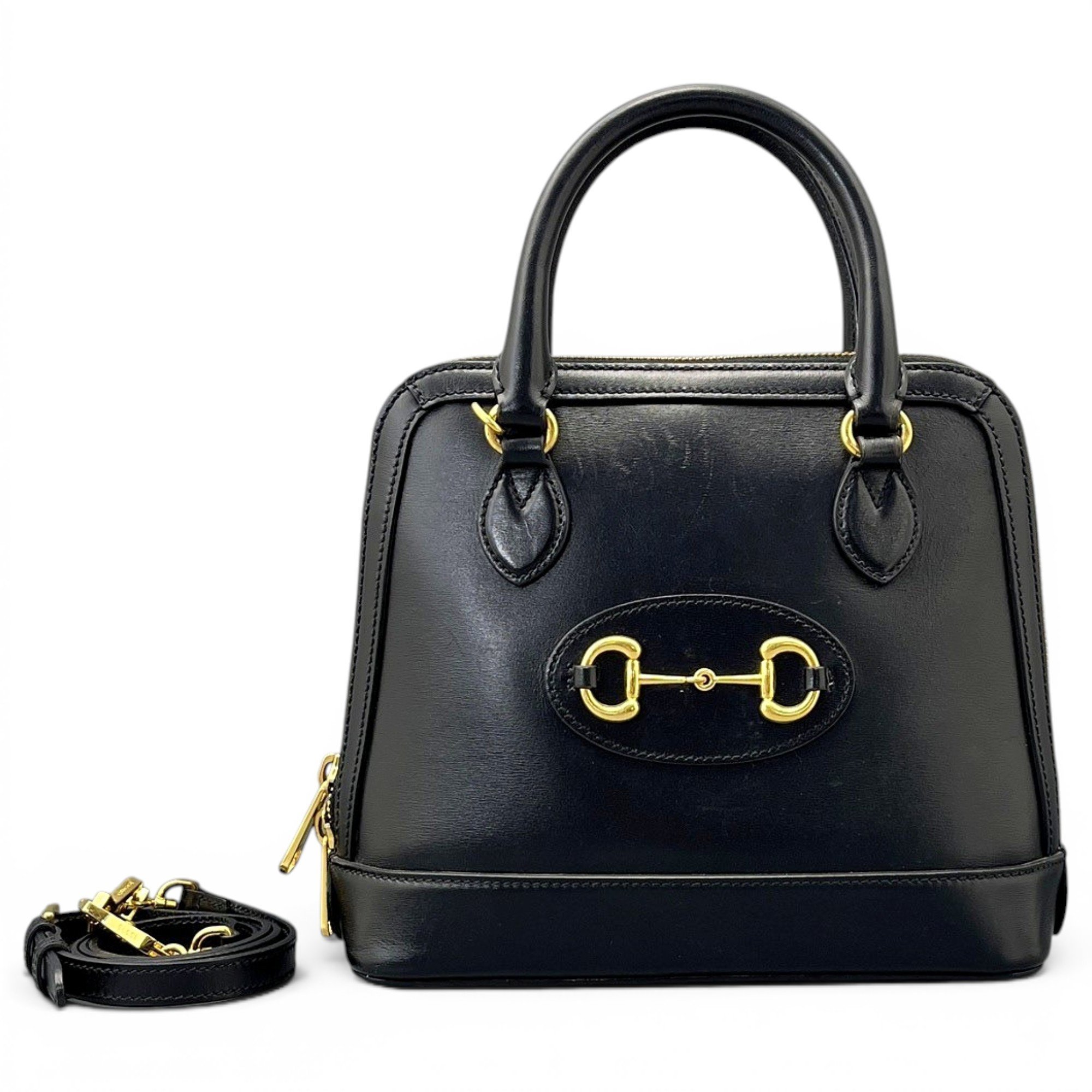 Handle Horsebit 1955 leather handbag