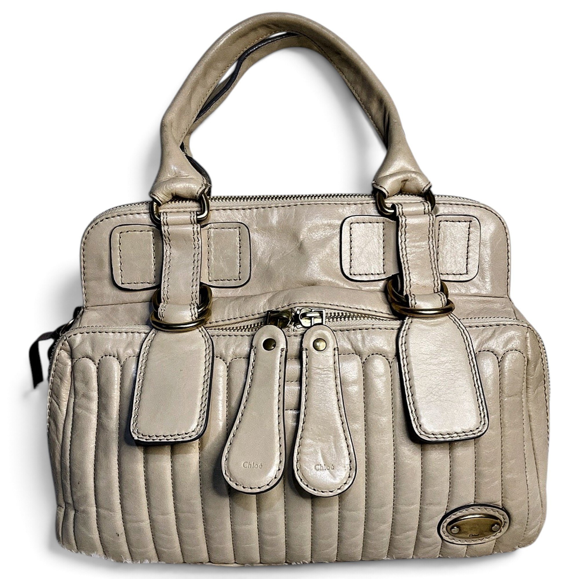 Edith leather handbag