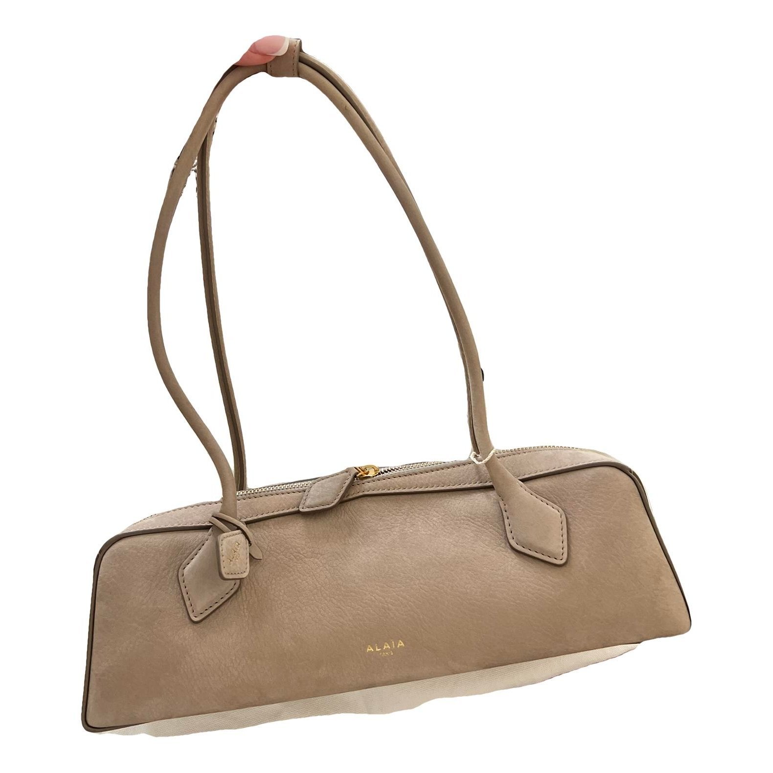 Le Teckel leather handbag