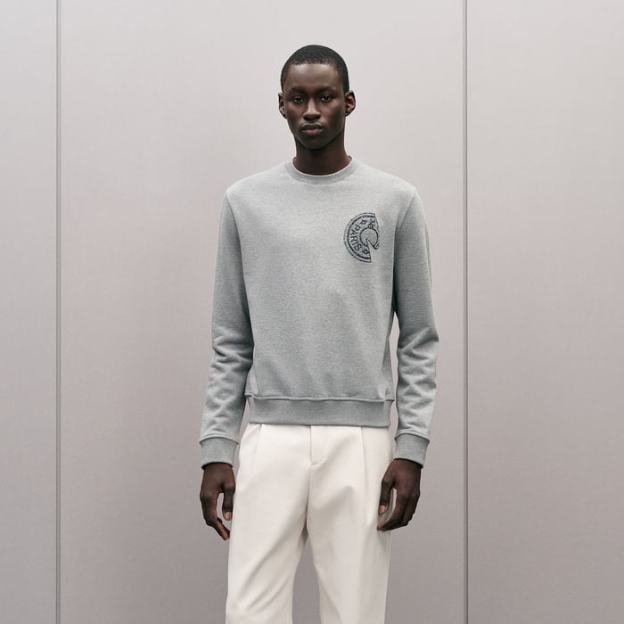 Gris C.d.s. Crewneck Sweater