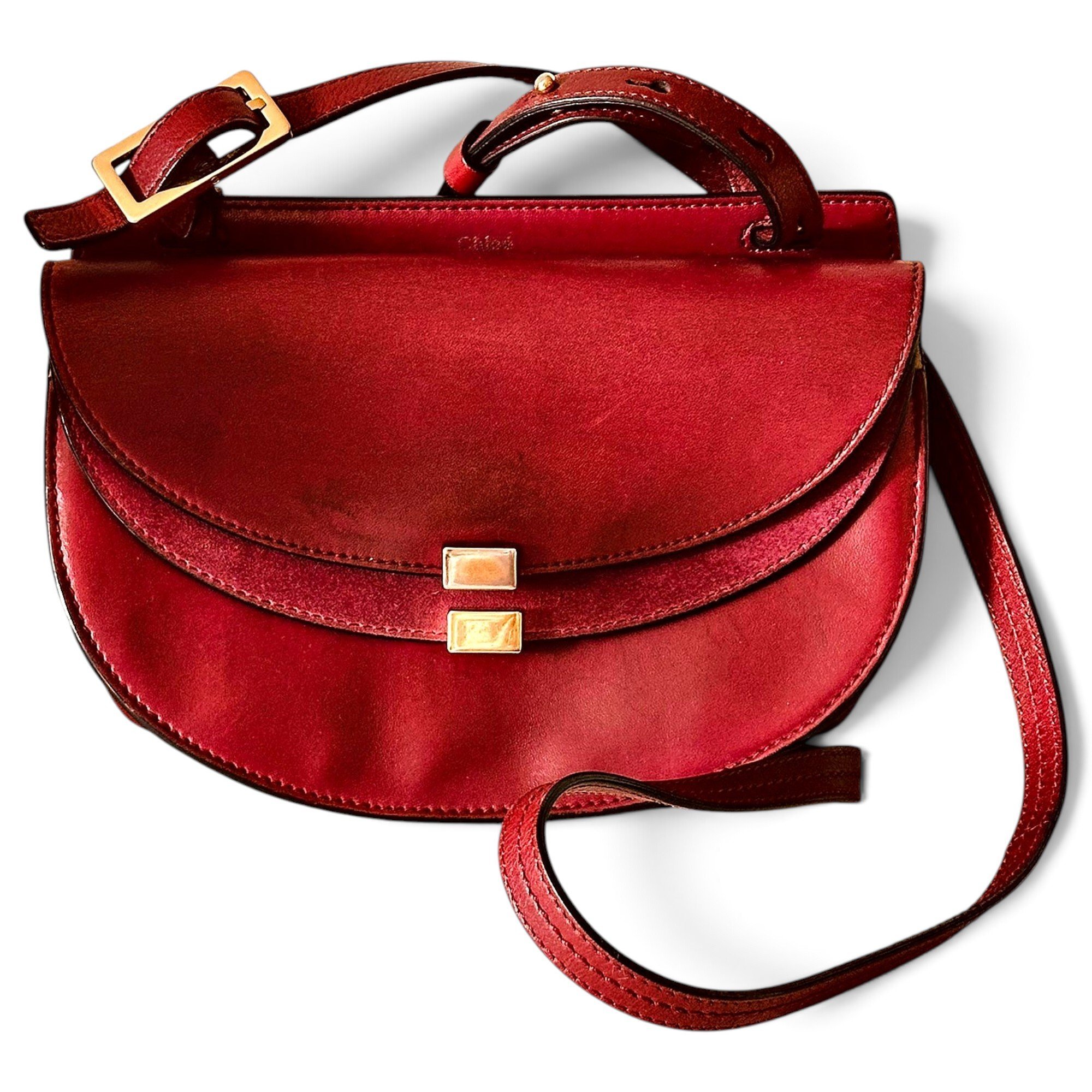 Georgia leather crossbody bag