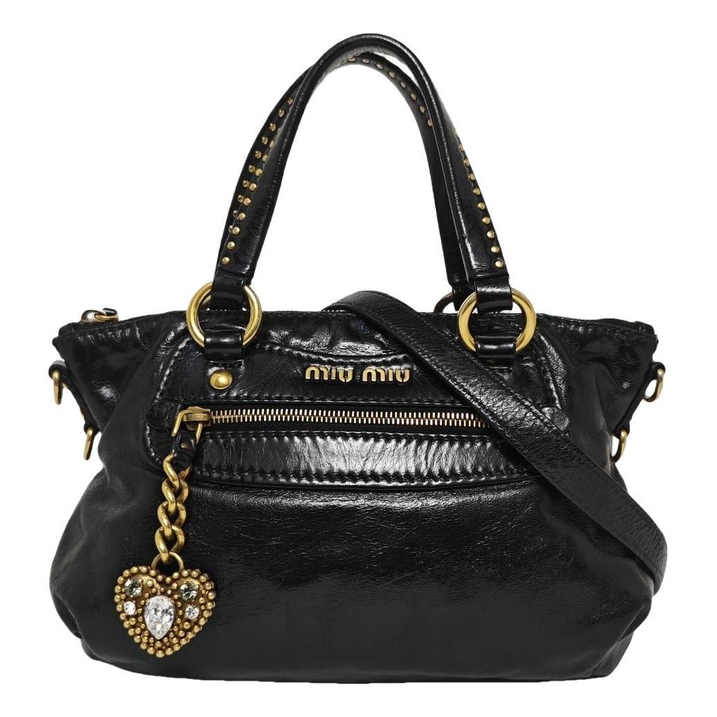 Leather handbag