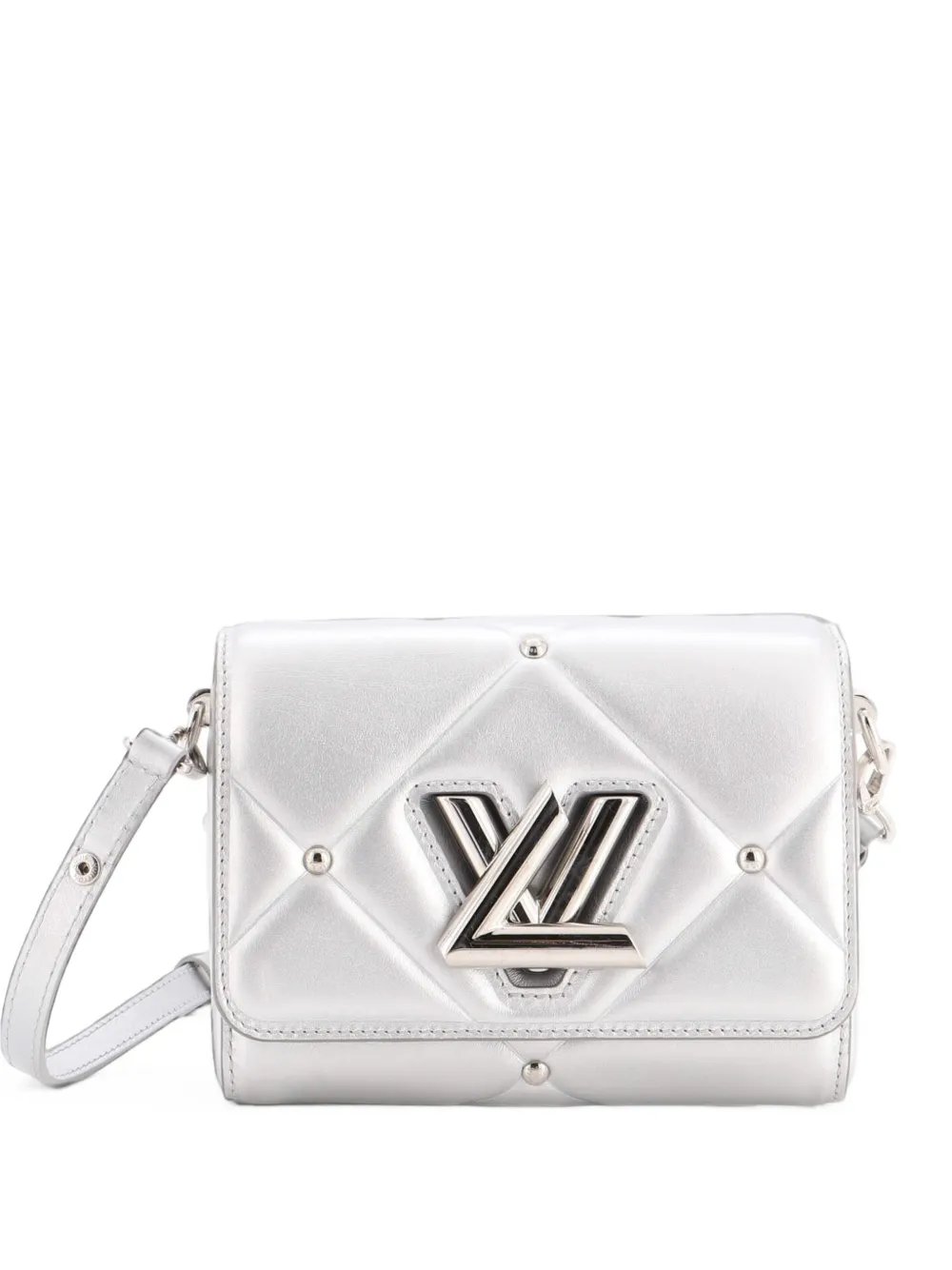 Twist Handbag Studded Quilted Leather PM crossbody bag